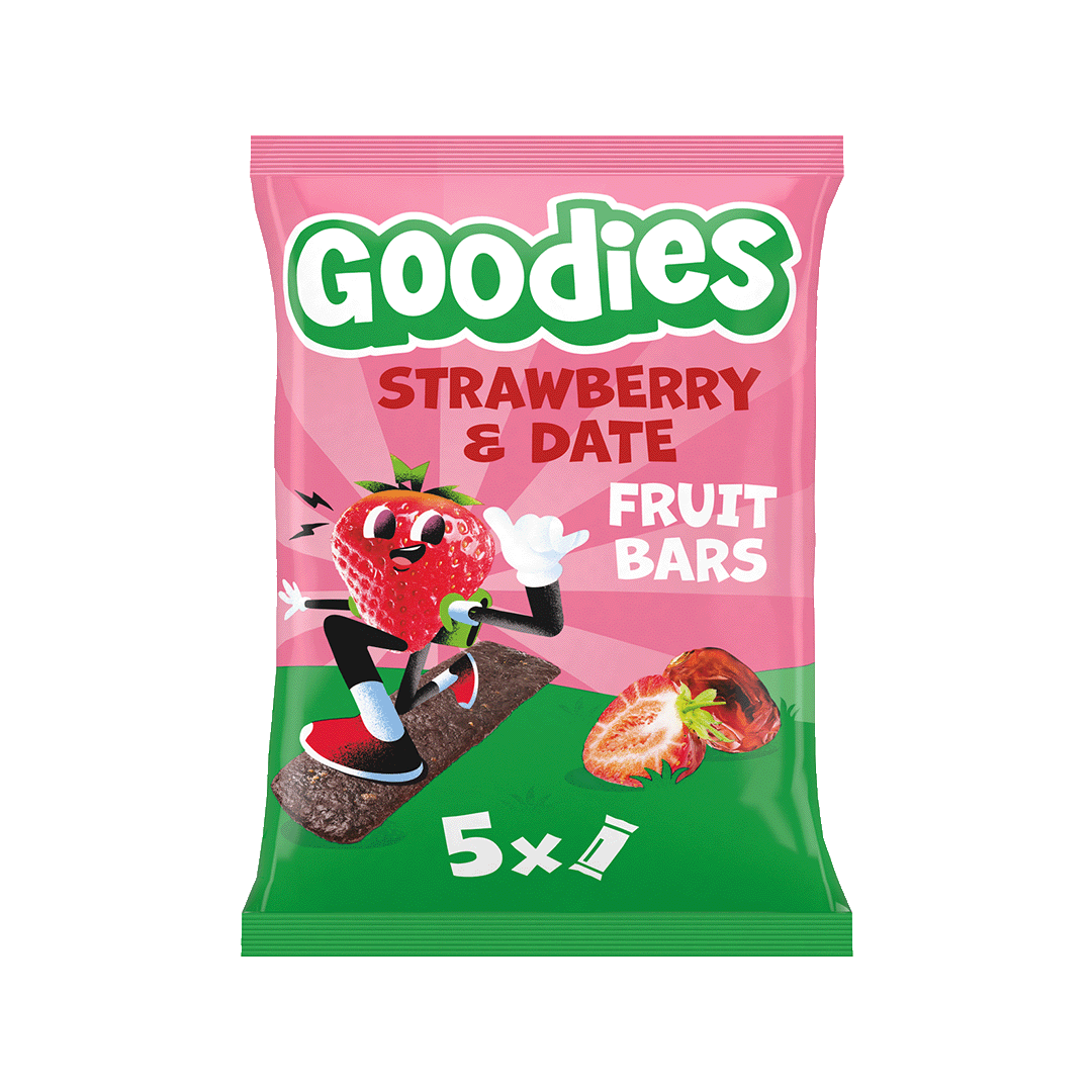 Goodies Strawberry & Date Fruit Bars | Goodies